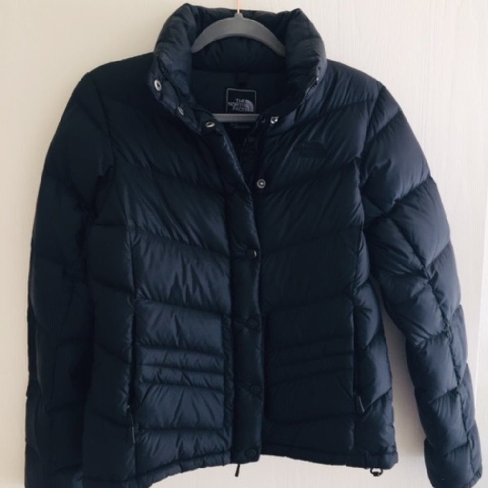The North Face Puffer Jacket, Black, Size S